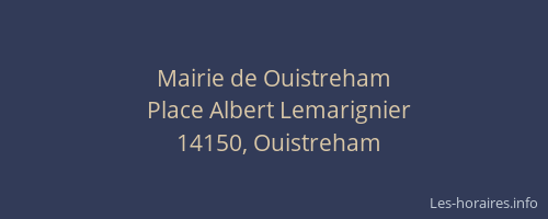 Mairie de Ouistreham