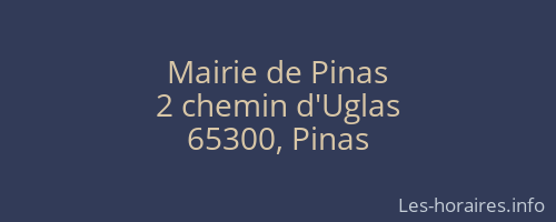 Mairie de Pinas