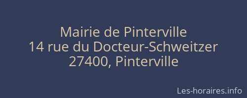 Mairie de Pinterville