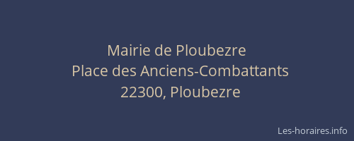Mairie de Ploubezre