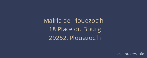 Mairie de Plouezoc'h