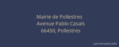 Mairie de Pollestres