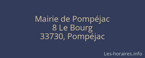 Mairie de Pompéjac