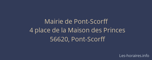 Mairie de Pont-Scorff