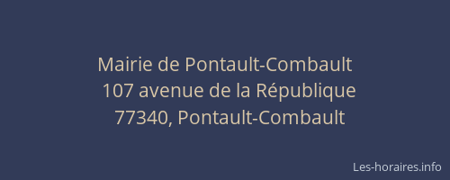Mairie de Pontault-Combault
