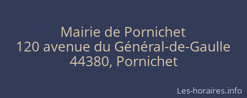 Mairie de Pornichet