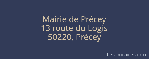 Mairie de Précey