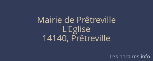Mairie de Prêtreville