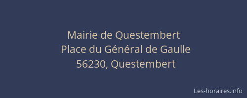 Mairie de Questembert