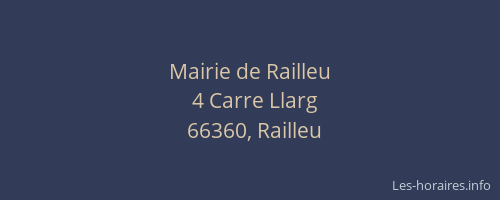 Mairie de Railleu