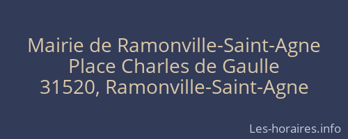 Mairie de Ramonville-Saint-Agne