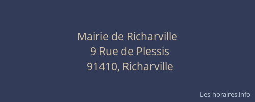 Mairie de Richarville