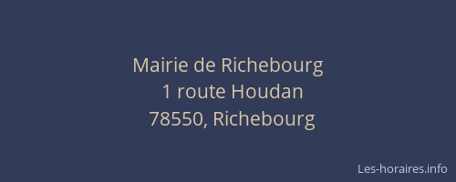 Mairie de Richebourg