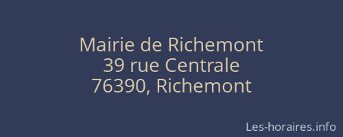 Mairie de Richemont