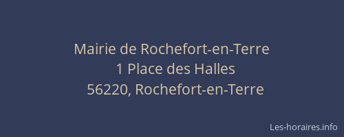 Mairie de Rochefort-en-Terre