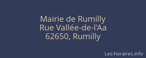 Mairie de Rumilly