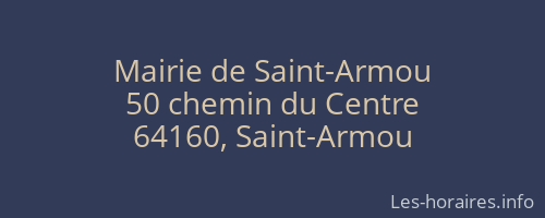 Mairie de Saint-Armou