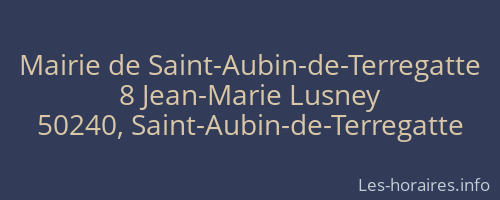 Mairie de Saint-Aubin-de-Terregatte