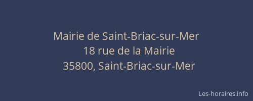 Mairie de Saint-Briac-sur-Mer