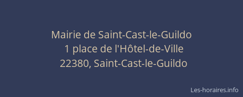 Mairie de Saint-Cast-le-Guildo