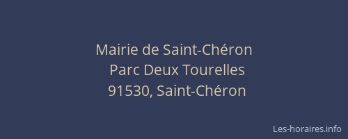 Mairie de Saint-Chéron