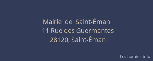 Mairie  de  Saint-&Eacute;man