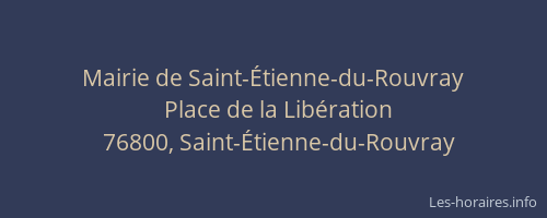 Mairie de Saint-Étienne-du-Rouvray
