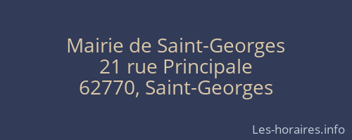 Mairie de Saint-Georges