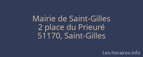 Mairie de Saint-Gilles