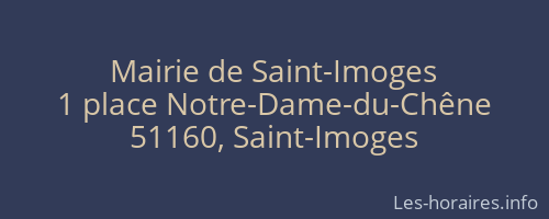 Mairie de Saint-Imoges