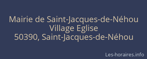 Mairie de Saint-Jacques-de-Néhou