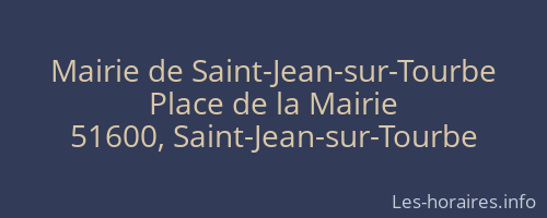 Mairie de Saint-Jean-sur-Tourbe