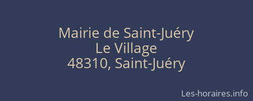 Mairie de Saint-Juéry