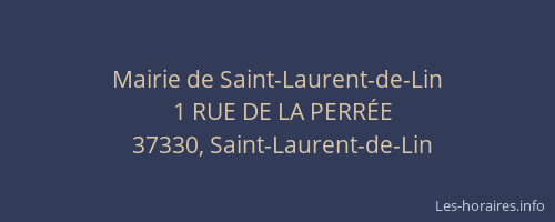 Mairie de Saint-Laurent-de-Lin