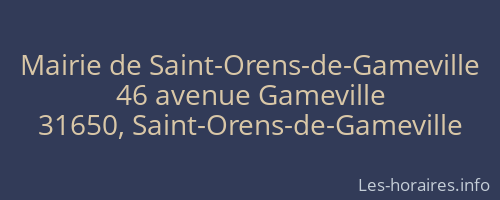 Mairie de Saint-Orens-de-Gameville