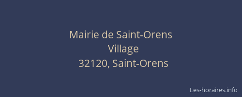 Mairie de Saint-Orens