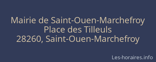 Mairie de Saint-Ouen-Marchefroy