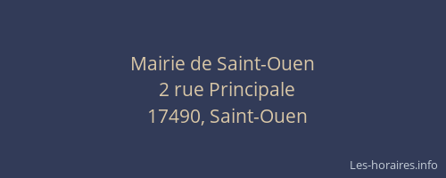 Mairie de Saint-Ouen