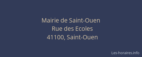 Mairie de Saint-Ouen
