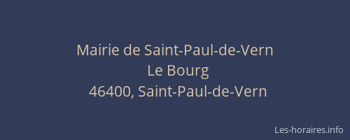 Mairie de Saint-Paul-de-Vern