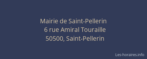 Mairie de Saint-Pellerin