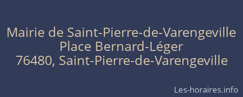 Mairie de Saint-Pierre-de-Varengeville