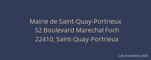 Mairie de Saint-Quay-Portrieux