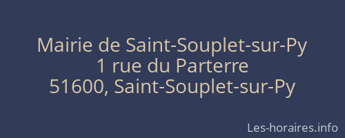 Mairie de Saint-Souplet-sur-Py