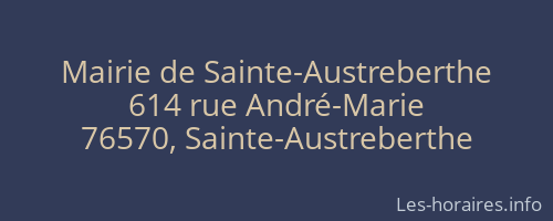 Mairie de Sainte-Austreberthe