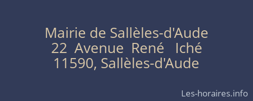 Mairie de Sallèles-d'Aude