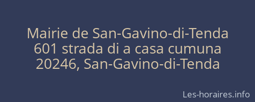 Mairie de San-Gavino-di-Tenda