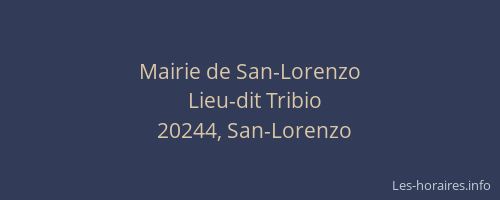 Mairie de San-Lorenzo