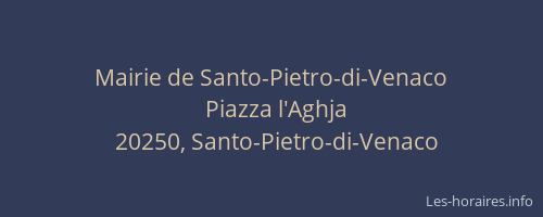 Mairie de Santo-Pietro-di-Venaco