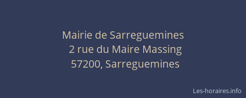 Mairie de Sarreguemines